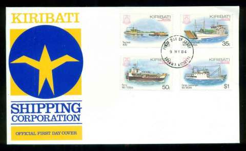 Kiribati-1984-Shipping-FDC-lot51529