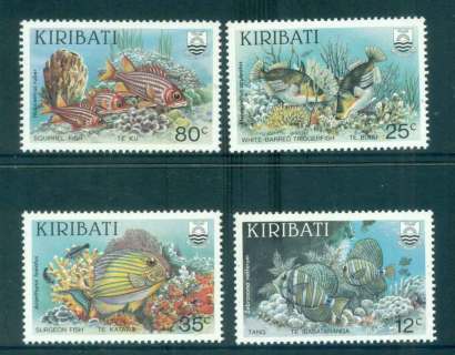 Kiribati-1985-Reef-Fish-MUH-lot52027