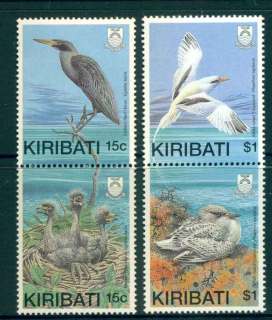 Kiribati-1989-Birds-Pairs-MUH-lot52046