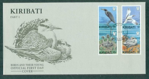 Kiribati-1989-Birds-Pt-I-FDC-lot70948