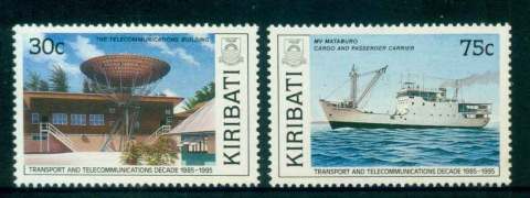 Kiribati-1989-Transport-Telecommunications-MUH-lot52050