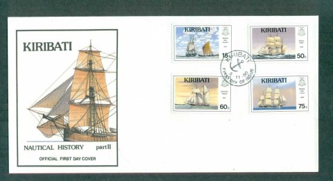 Kiribati-1990-Nautical-History-Pt-II-FDC-lot70955