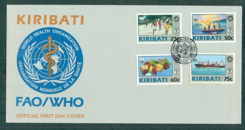 Kiribati-1992-FAO-WHO-FDC-lot70960