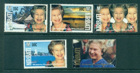 Kiribati-1992-QEII-40th-Accession-to-Throne-MUH-Lot30039