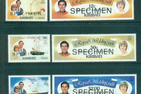 Kiribati-1981 Royal Wedding Charles & Diana