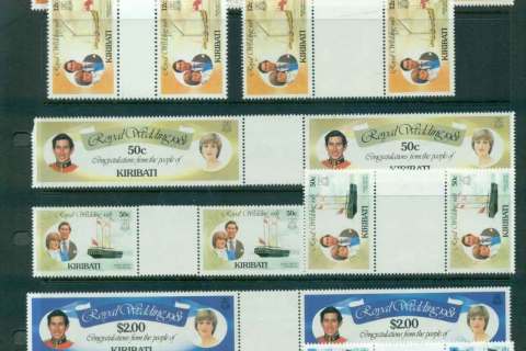 Kiribati-1981 Royal Wedding Charles & Diana