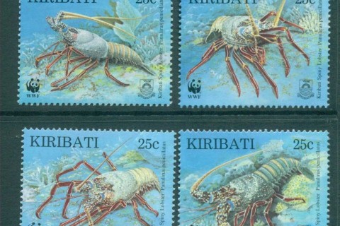 Kiribati-1998 WWF Pronghorn Spiny Lobster