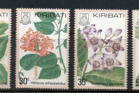 Kiribati-1981-Flowers-MUH