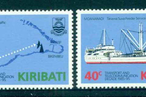 Kiribati-1985-Transport-Telecommunications-MUH-lot52032