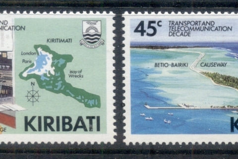 Kiribati-1988-Transport-Telecommunications-Decade-MUH