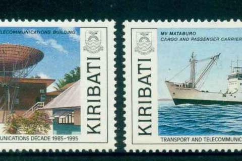 Kiribati-1989-Transport-Telecommunications-MUH-lot52050