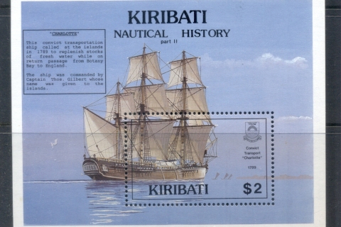 Kiribati-1990-Sailing-Ships-PtII-MS-MUH