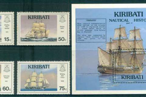 Kiribati-1990-Ships-MS-MUH-lot52055