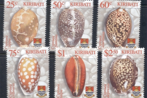 Kiribati-2009-Seashells-MUH