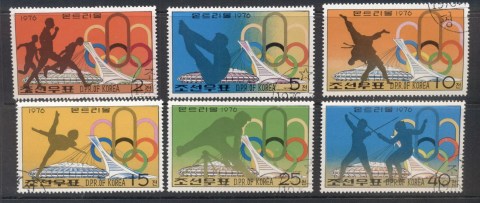 Korea-DPR-1976-Summer-Olympics-Montreal-CTO