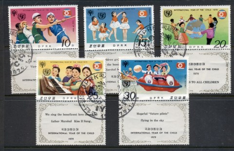 Korea-DPR-1979-IYC-International-year-of-the-Child-FU