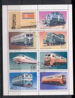 Korea-DPR-1979-Locomotives