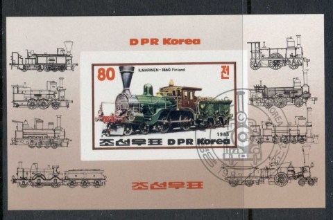 Korea-DPR-1983-Steam-Locos-MS-CTO