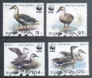 Korea-DPR-2004-WWF-Swan-Goose-FFU