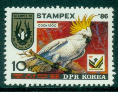South-East-Asia-1986-1986-International-Stamp-Exhibition-Stampex-86-Adelaide-Australia-Bird-MUH