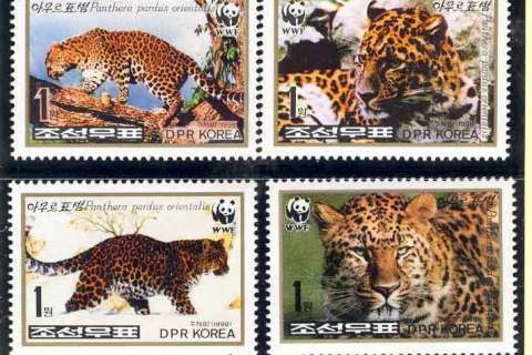 Korea-DPR-1998 WWF Amur Leopard