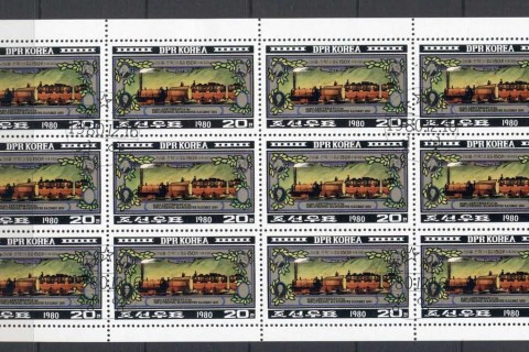 Korea-DPR-1980-Trains