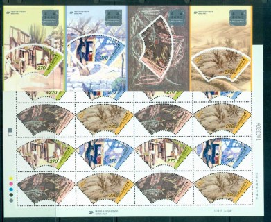 Korea-2012-Philately-Week-2xMS-MUH-lot83051