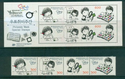 Korea-2014-Philately-Week-MS-MUH-lot83021