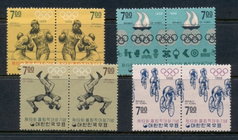 Korea-1968-Summer-Olympics-Mexico-City-MUH