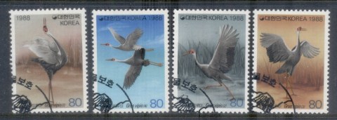 Korea-1988-WWF-White-naped-Crane-FU