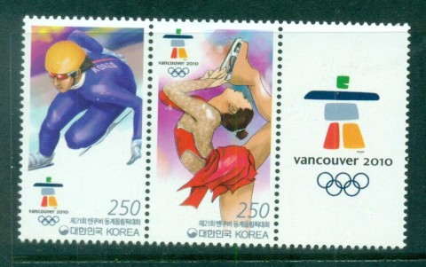 Korea-2010-Winter-Olympics-Vancouver-pr-label-MUH-lot83035