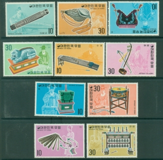 Korea-1974-Musical-Instruments-MUH
