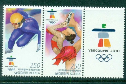 Korea-2010-Winter-Olympics-Vancouver-pr-label-MUH-lot83035