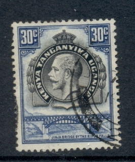 Kenya-Uganda-Tanganyika-1935-KGV-Pictorial-30c-FU