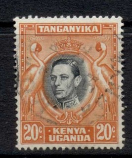 Kenya-Uganda-Tanganyika-1938-54-KGVI-Pictorial-20c-Perf-13-5x14-FU