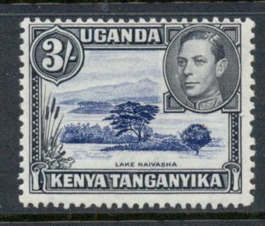 Kenya-Uganda-Tanganyika-1938-54-KGVI-Pictorial-Lake-Nyassa-3-Perf-13x11-5-MLH