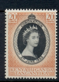 Kenya-Uganda-Tanganyika-1953-QEII-Coronation-MUH