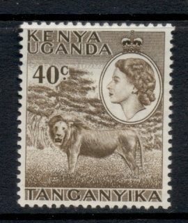 Kenya-Uganda-Tanganyika-1954-59-QEII-Pictorial-40c-MLH