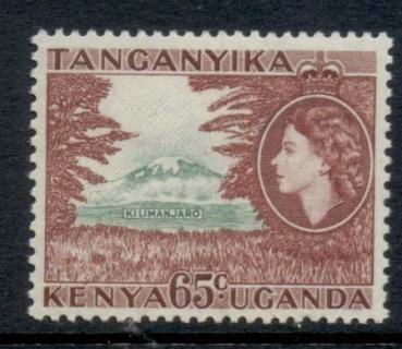 Kenya-Uganda-Tanganyika-1954-59-QEII-Pictorial-65c-MLH