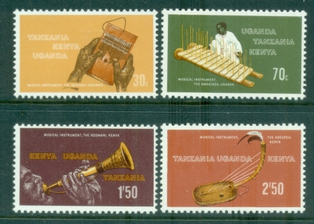 Kenya-Uganda-Tanganyika-1970-Musical-Instruments-MLH-lot84756