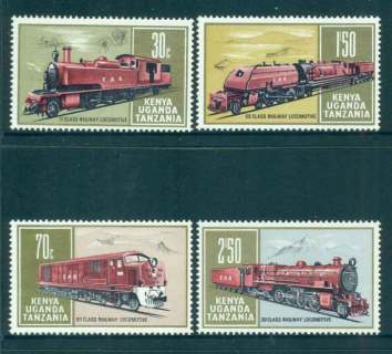 Kenya-Uganda-Tanzania-1971-Train-MUH-lot51967