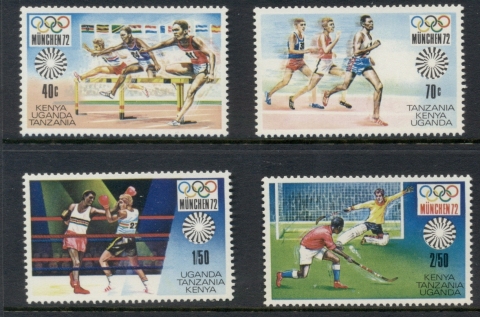 Kenya-Uganda-Tanzania-1972-Summer-Olympics-Munich-MUH