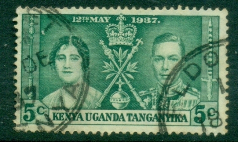 Kenya-Uganda-Tanganyika-1937-KGVI-Coronation-5c-FU