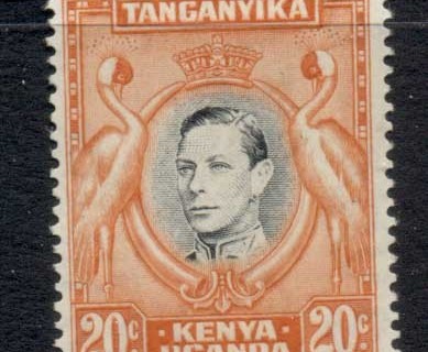 Kenya-Uganda-Tanganyika-1938-54-KGVI-Pictorial-20c-Perf-13x13-5-MLH