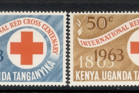 Kenya-Uganda-Tanganyika-1963-Red-Cross-Centenary-MUH