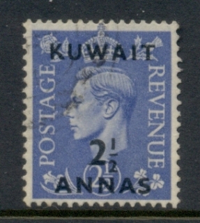 Kuwait-1948-49-KGVI-GB-Opts-2-5a-on-2-5d-FU