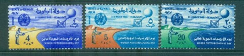 Kuwait-1965-World-meterological-day-MLH-lot73773