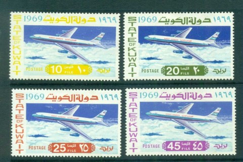 Kuwait-1969-Boeing-707-Service-MLH-lot73817