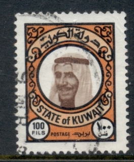 Kuwait-1977-Sheik-Sabah-100f-FU