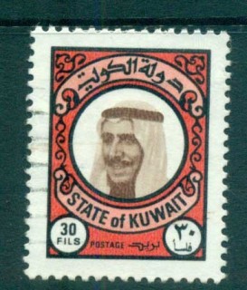 Kuwait-1977-Sheik-Sabah-30f-FU-lot73867